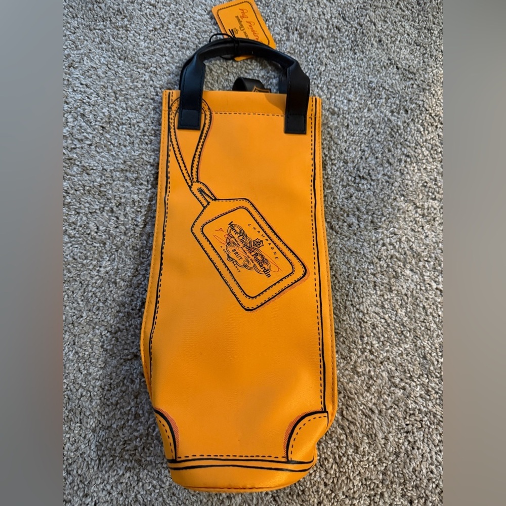 Veuve Clicquot Orange Thermal Ice Jacket Keeps Champagne Wine Cold 2 Hour